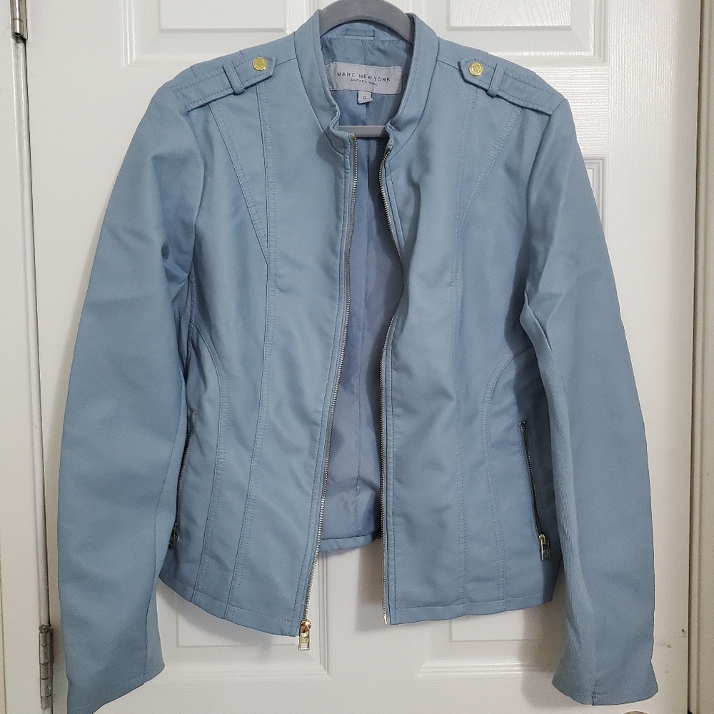 Faux Leather Jacket!